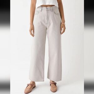 AGOLDE Women’s Ren Jean Tarte In White